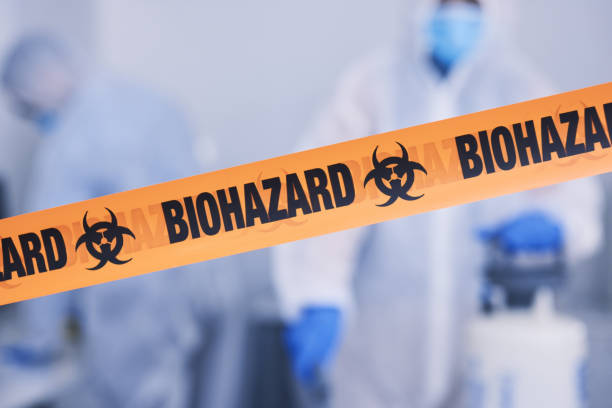 Professional Biohazard technician working in Lafayette, NJ
